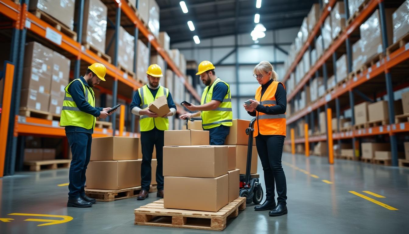 Illustration: Comprendre les étapes du processus de picking dans la logistique d’entrepôt