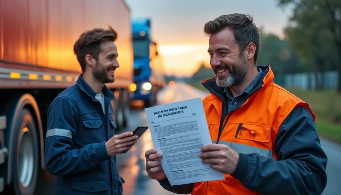 Illustration: Panorama général de l’augmentation du salaire dans le transport routier en 2025