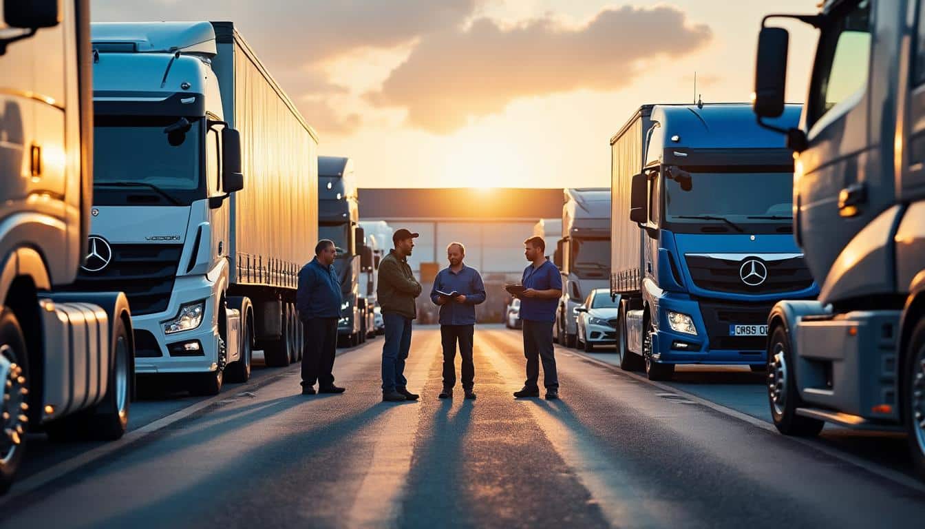 Illustration: Définition, principes et types de flotte de transport