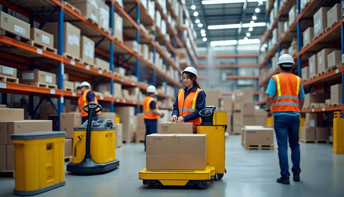 Illustration: Présentation des différentes méthodes de picking logistique