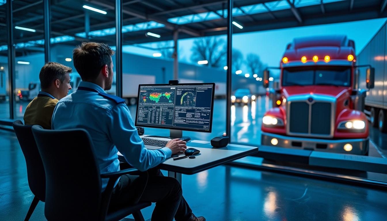 Illustration: Fonctionnement et technologies du tracking de flotte