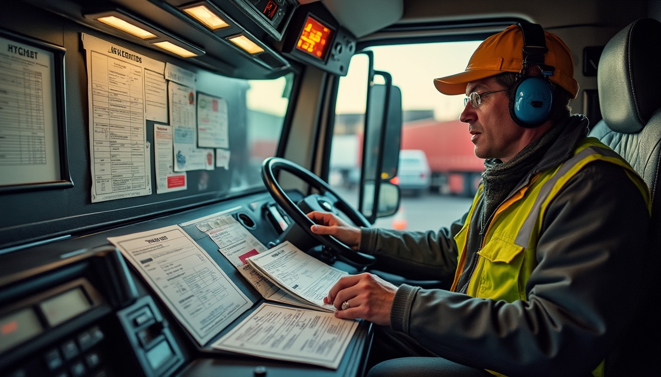 Illustration: Les différents types de frais de route dans le transport routier