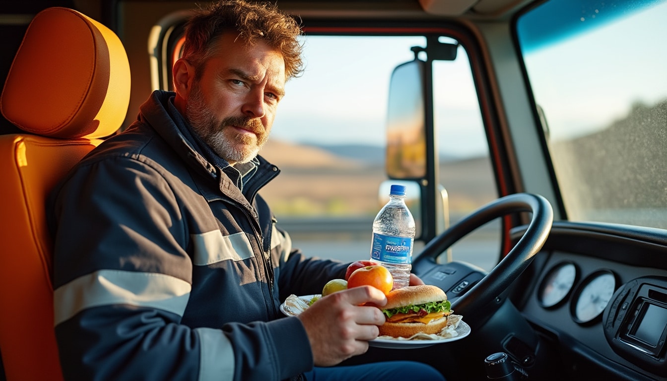 Panier repas dans le transport routier : règles et horaires 2024