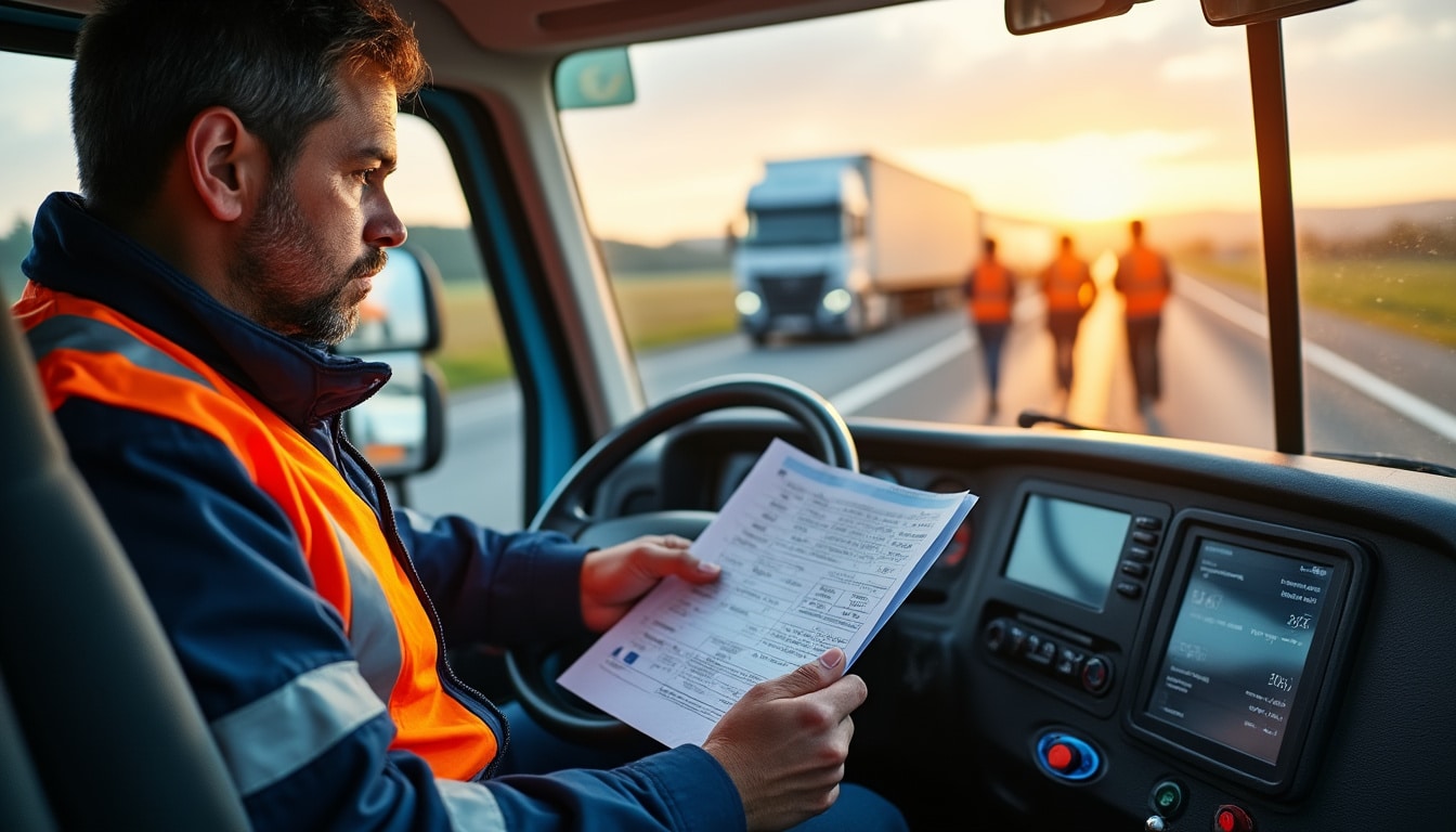 Illustration: Définition et enjeux du taux horaire dans le transport routier en 2024