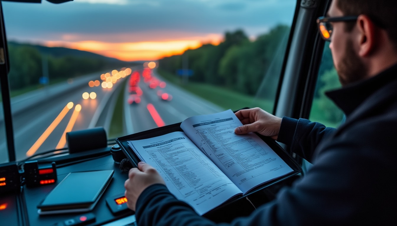Illustration: Le cadre légal et conventionnel des frais de route dans le transport routier