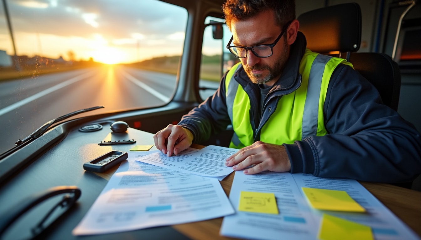 Illustration: Définition et cadre général de la réglementation du transport routier de marchandises en PDF