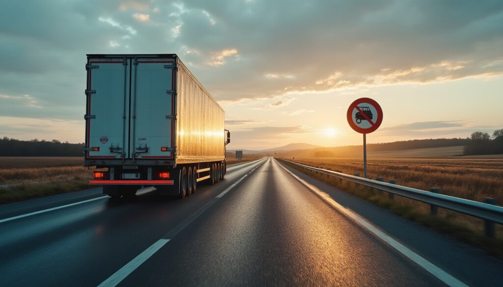 Réglementation du transport routier les jours fériés : règles, interdictions et dérogations