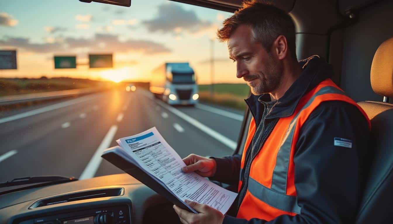 Illustration: Comprendre les frais de route dans le transport routier en 2024