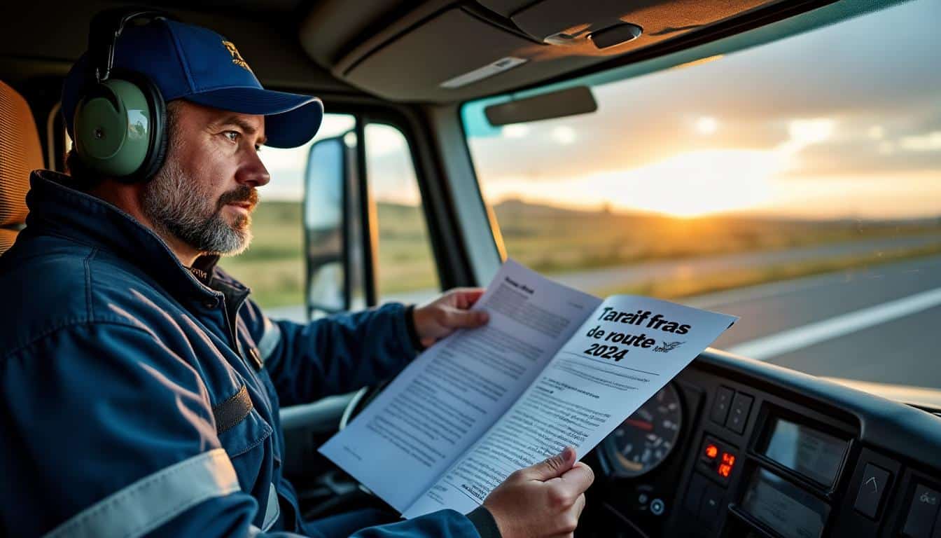 Illustration: Les bases légales du tarif des frais de route dans le transport routier en 2024