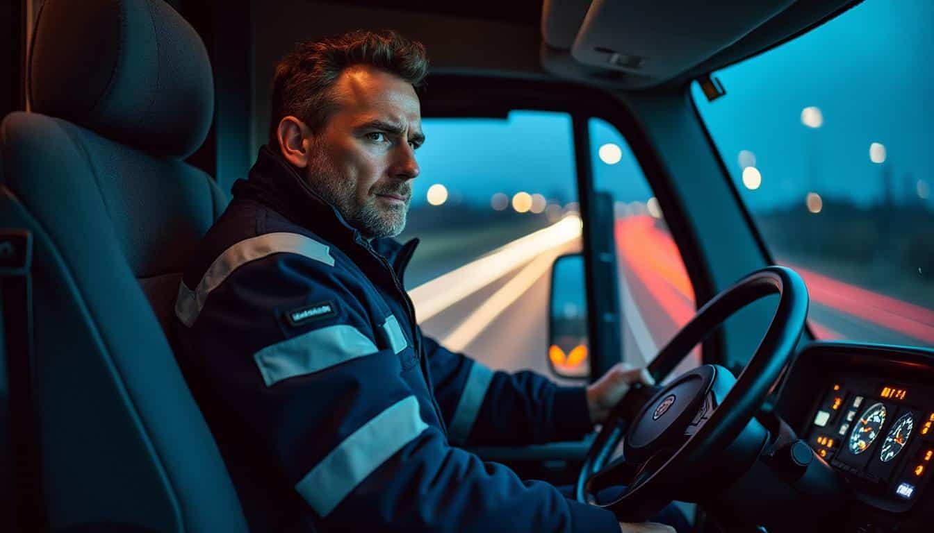 Illustration: Pourquoi suivre une formation à la sécurité du conducteur de nuit et vigilance est essentiel ?