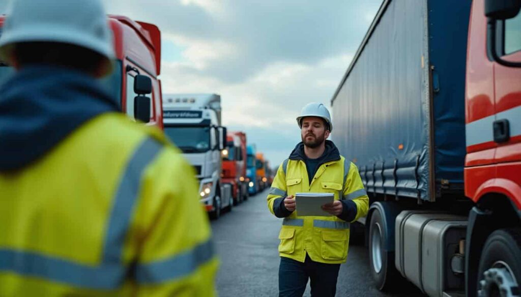 Formation à la sécurité pour une flotte de poids lourds : guide complet