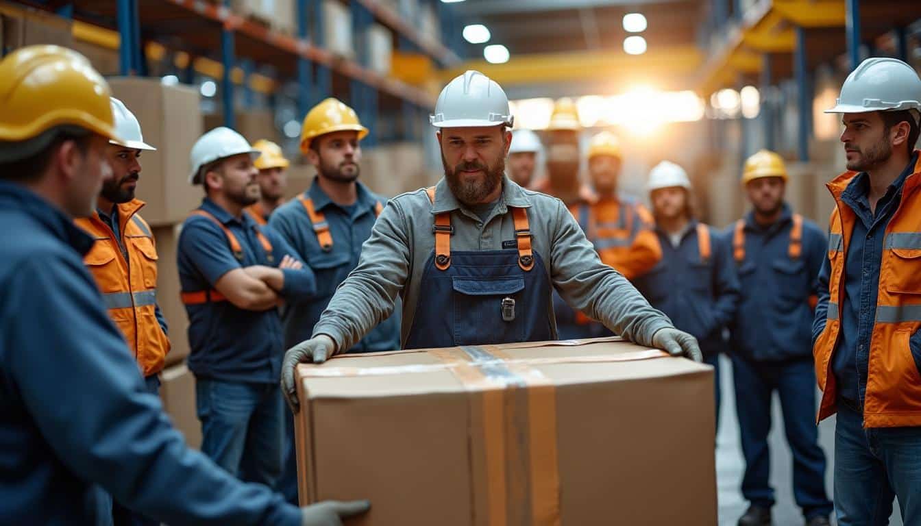 Illustration: Pourquoi la formation à la sécurité des manutentionnaires sur les gestes et postures est essentielle aujourd’hui