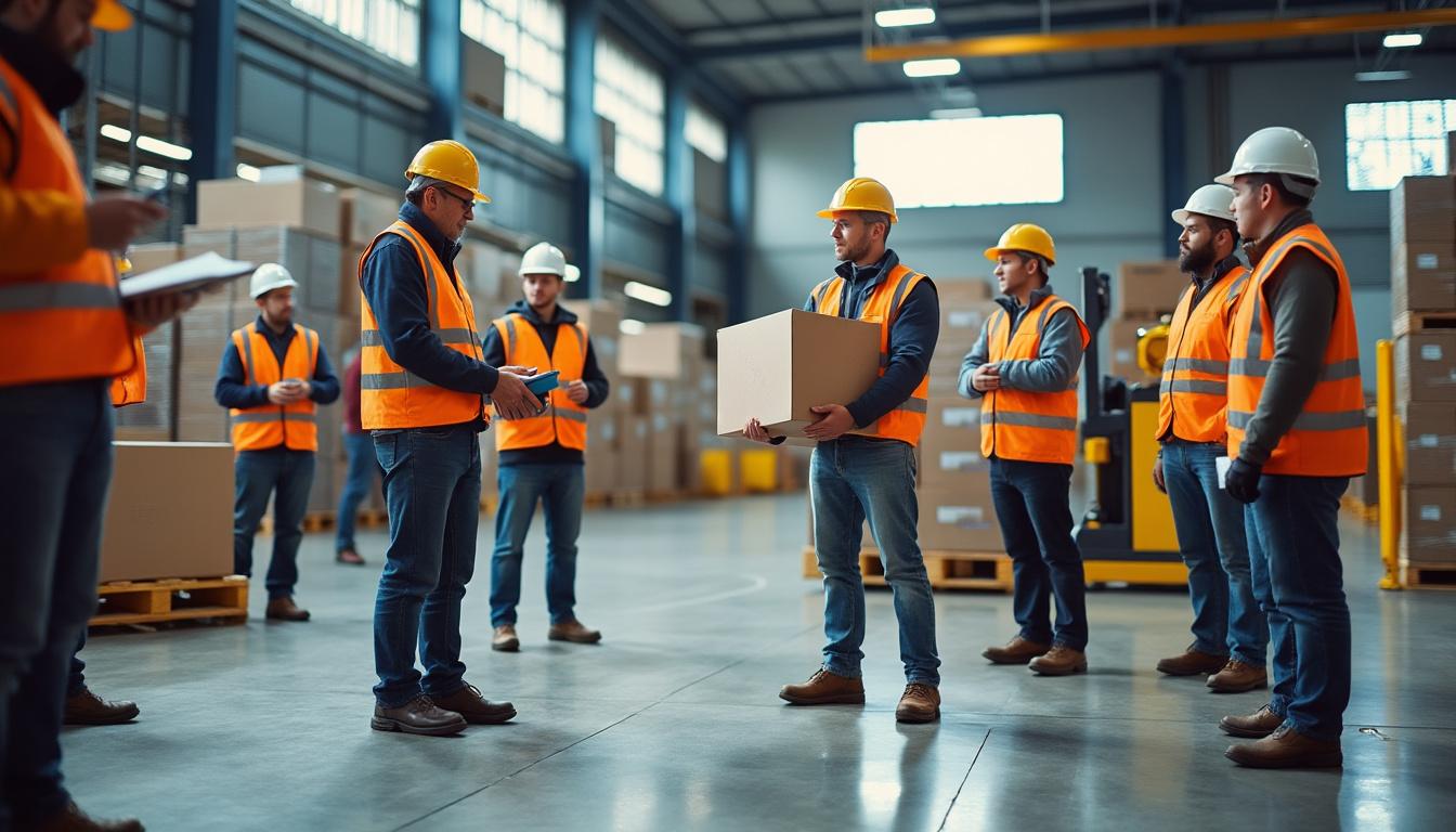 Illustration: Comprendre la formation à la sécurité du manutentionnaire sur les gestes et postures : enjeux et objectifs