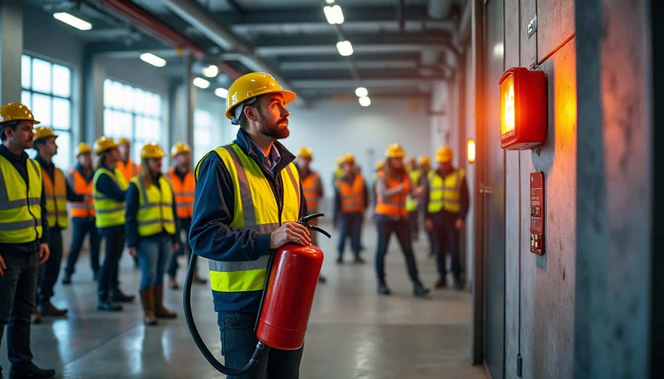 Formation sécurité du protocole incendie et exercice : maîtrisez les gestes