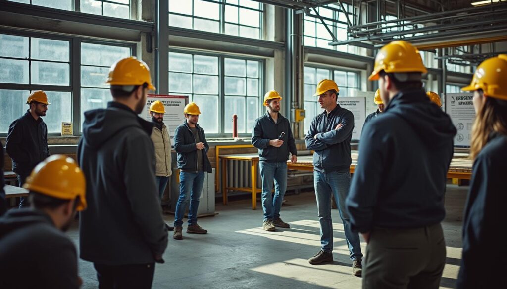 Formation de sécurité et sensibilisation au bruit et à l’exposition