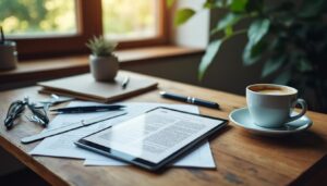 Image mise en avant pour Écrire sur un pdf en ligne : Ajuster facilement vos documents de transport