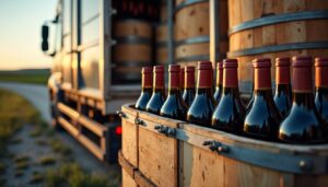 Image mise en avant pour Pourquoi le transport de vin exige des solutions spécialisées