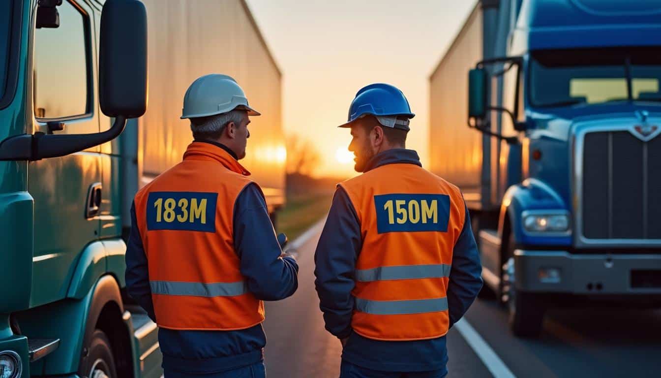 Illustration: Comprendre les coefficients 138M et 150M dans la classification du transport routier