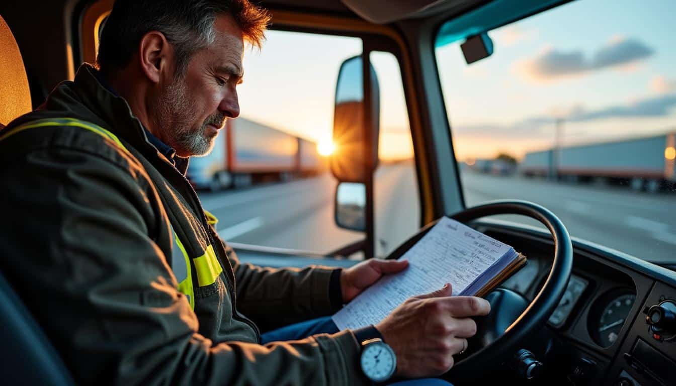 Illustration: Comprendre la notion d’amplitude horaire chez le conducteur routier