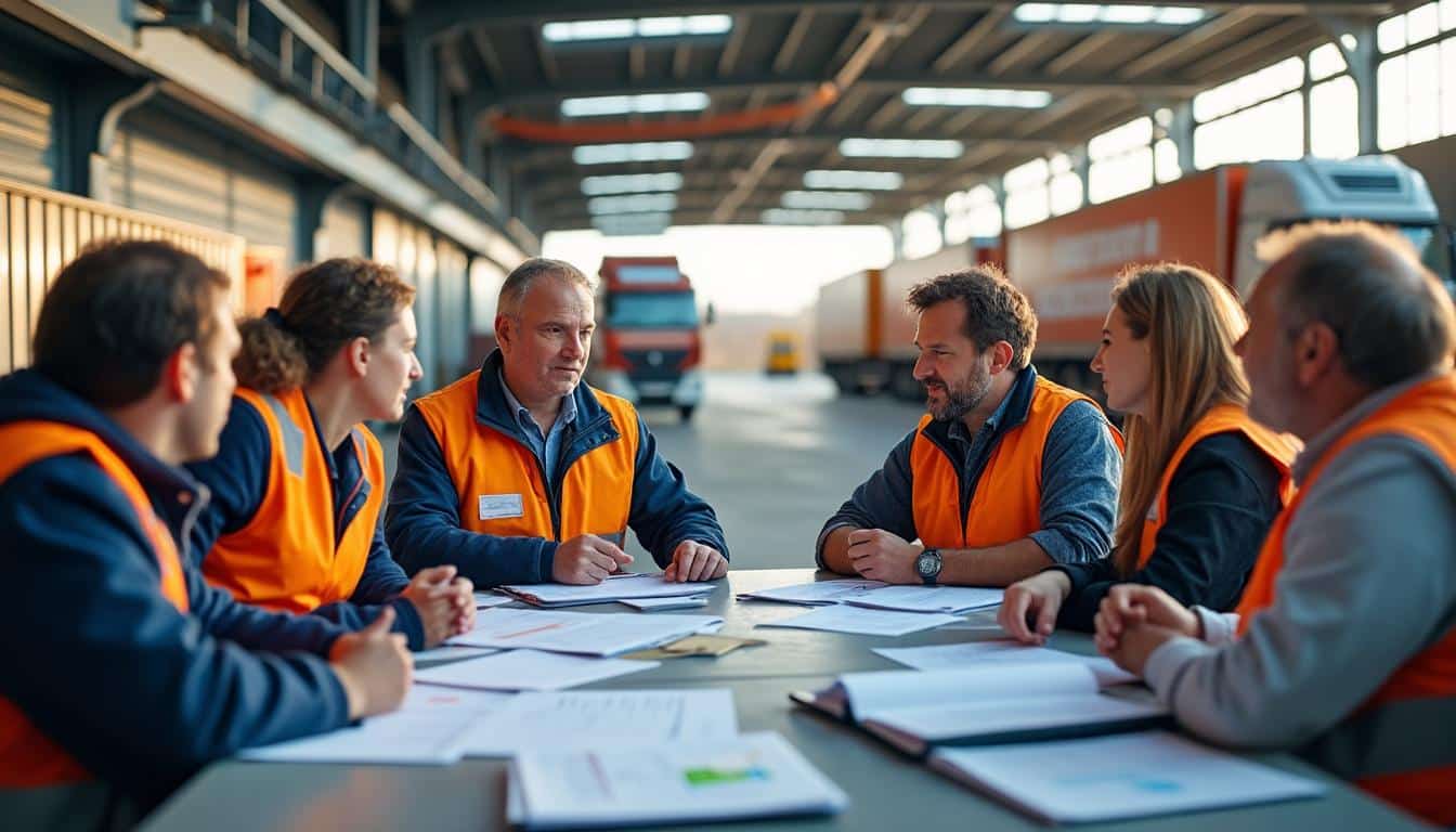 Illustration: Comprendre la convention collective du transport routier et ses activités auxiliaires