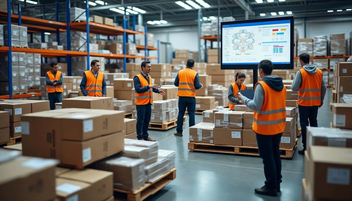 Illustration: Comprendre le rôle fondamental de la logistique dans l’entreprise